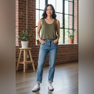 Sage Green Women's Tank Top